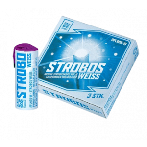 STROBOS WEISS (3Stk)